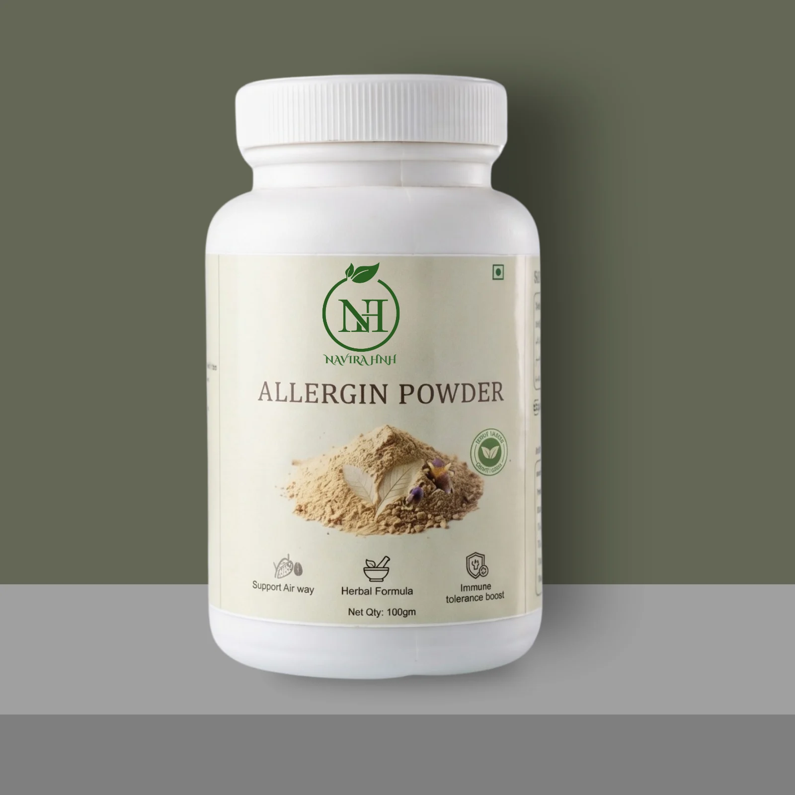 Allergin Powder | Ayurvedic Herbal Powder for Seasonal Sensitivity Support | Easy-to-Mix Formula